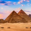 1-slide-giza-egypt-pyramids-in-sunset-scene-pano - tours - travel