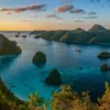6-slide-indonesia-raja-ampat-islands-boat-ship-sunset-pano - tours - travel